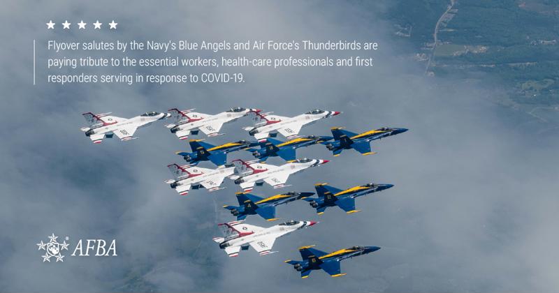 America Strong: Thunderbirds, Blue Angels Salute New Jersey, New York and  Pennsylvania COVID-19 Responders